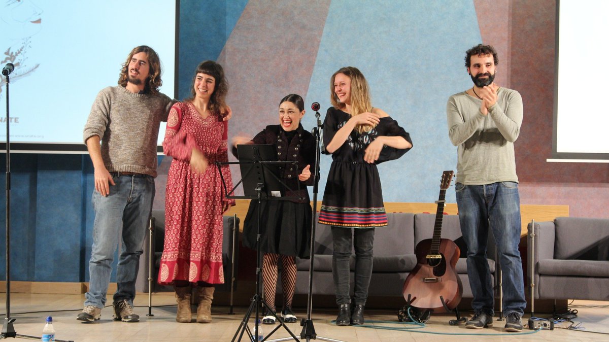 Gracias #UNATE y a esos compañeras y compañeros de lujos por esa tarde tan bonita en <a href="/fundacionbotin/">Fundación Botín</a>.
<a href="/mehnai/">Mehnai</a> #lamalahierba
#másmúsica #jornadas #mujer #Envejecimiento