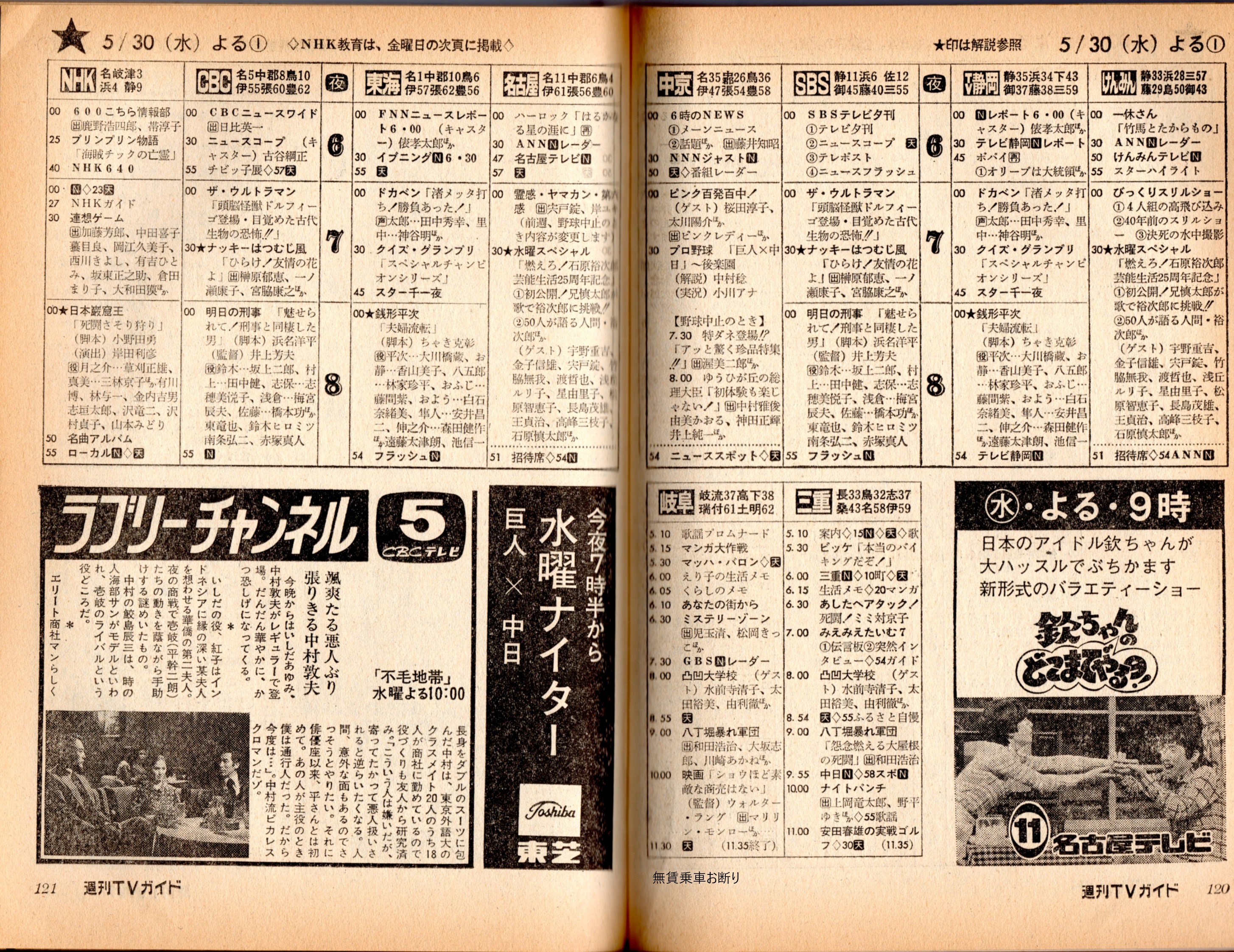 無賃乗車お断り Gbs岐阜放送 ぎふチャン テレビの番組内容が事実上の通販だらけであって現在の経営状況についても憶測が飛び交っている事に関して 再掲になるが1970 80年代初めの夕方 放送開始で深夜帯に入る前に放送終了の超省エネ編成の時代と同じ形に