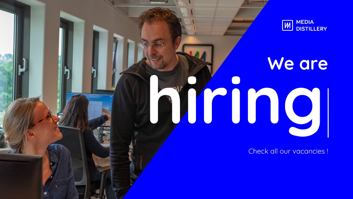 MediaDistillery's tweet image. Are you looking for a job as Senior Machine Learner? Then we would love to meet you! Apply now here bit.ly/2Es2jGB 📩 #jobs #amsterdam #machinelearningdeveloper #team #techcompany