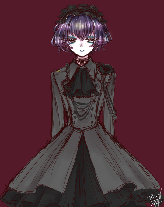 ゴスロリのtwitterイラスト検索結果 古い順