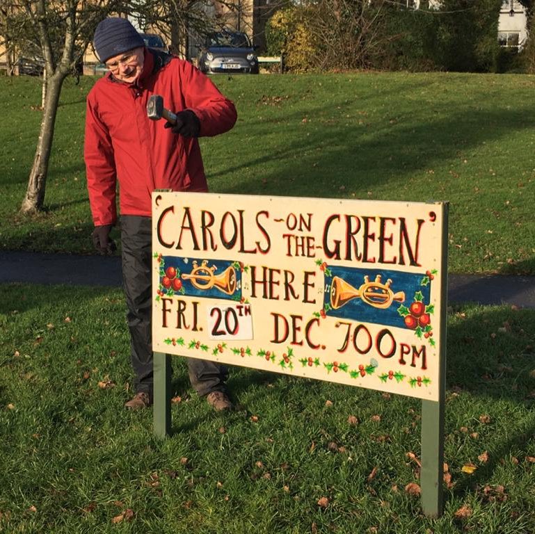 Well done Dave! There you have it people, carols on the green this Friday at 7pm 🎄🎺🎄🎺🎄 <a href="/heathandreachpc/">Heath and Reach PC</a>