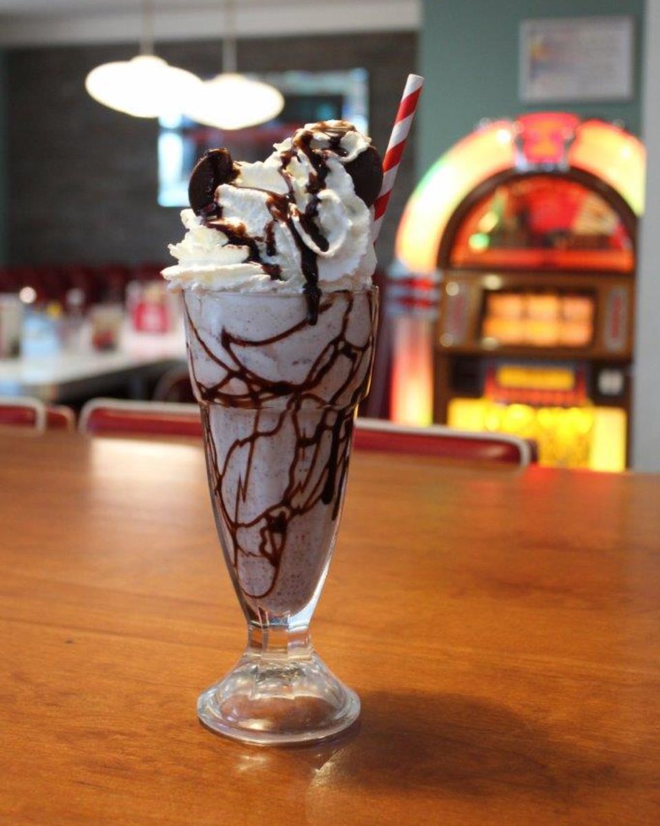 15 Days left to come down and try our delicious Terry's Chocolate Orange Milkshake! 🍫🍉