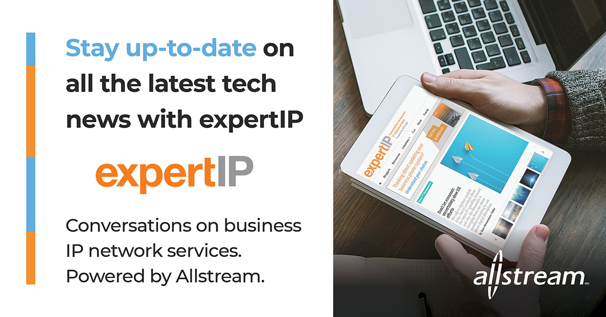 Allstream's tweet photo. Never miss a new #expertIP blog. Subscribe for our monthly blog roundup here: https://t.co/mAE4r75HkD #technews #techtrends #ITnews https://t.co/kMM6onhc2U