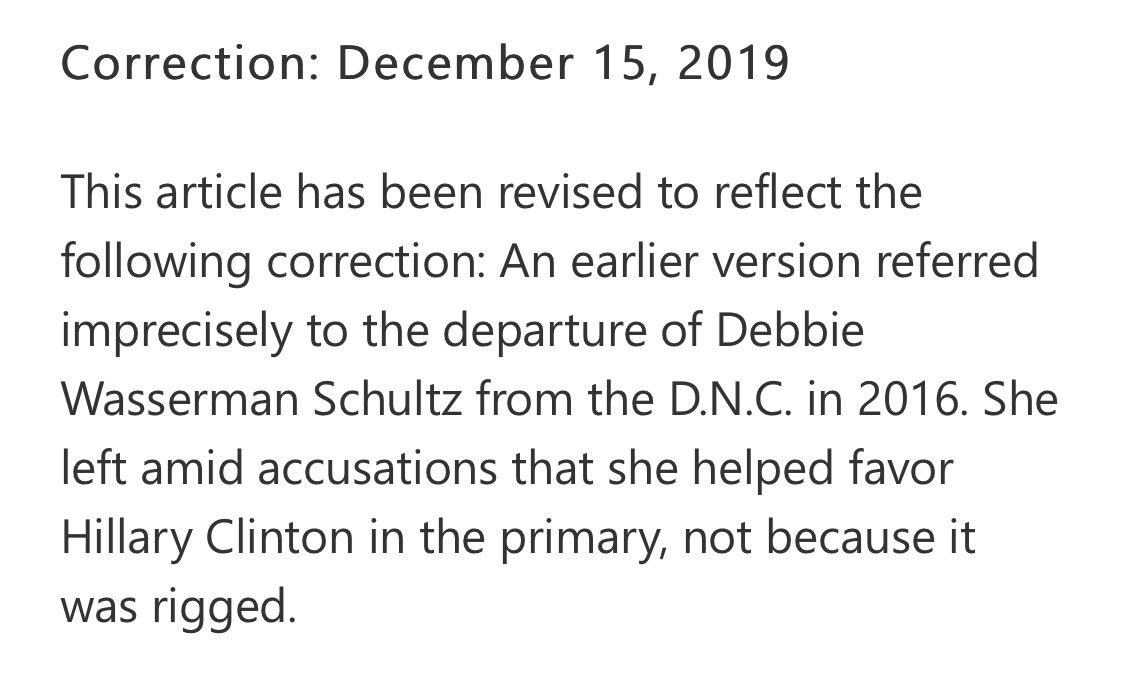 ButlerPick's tweet image. Amazing NYT “Correction”