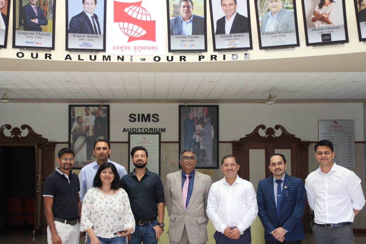 SIMSpune's tweet photo. The Alumni Cell is pleased to inform about the Pune Round Table Conference held at the Institution on 14.12.2019.

There were varied points of discussion ranging from improving the synergy to providing constructive exposure to student managers.

#SIMS #AlumniCell #PuneRoundTable https://t.co/zO2m4oF5Ps