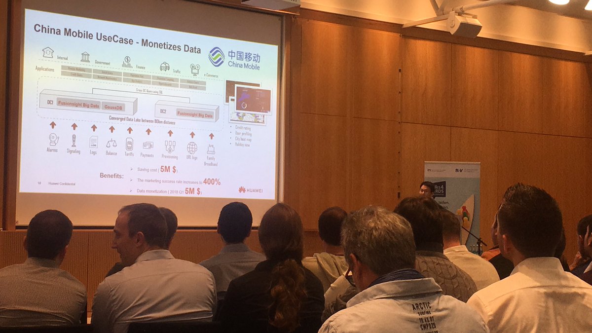 beccslash's tweet photo. Cases of the Huawei Data Lake #talsk4nerds @ruv_de #wiesbaden #datalake #monetizes Data @Huawei_Germany https://t.co/rPu7Gqf7fD