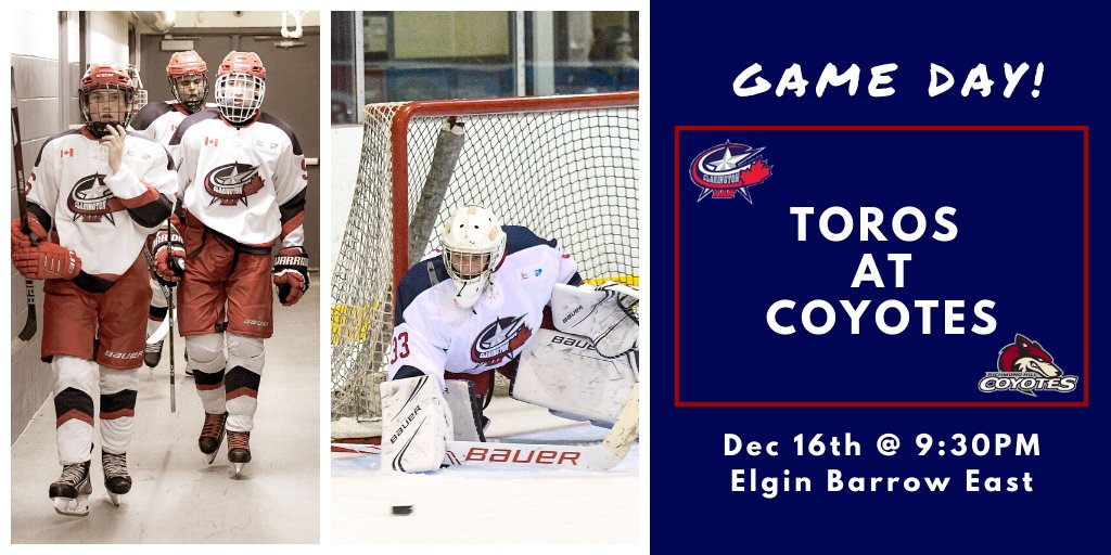 Game Day!  It is a late one as we face <a href="/CoyoteMidgetAAA/">Coyotes Midget AAA</a> in Richmond Hill.  #gotorosgo #lateone #workhard #havesomefun