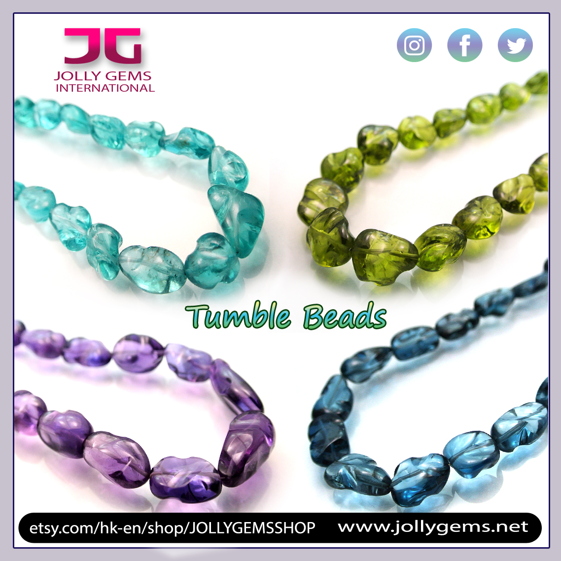Tumble Beads

#tumble #tumblebeads #tumbleweedjewelry #bluetopaz #bluetopazjewelry #topazjewelry #topaz #topazbeads #londonbluetopaz #tumbleweedjewelry #amethysttumble #peridotjewelry #peridot #twistedbeads #plaintumble #jewelrymaking #jewelrysupplies #jewelryaddict