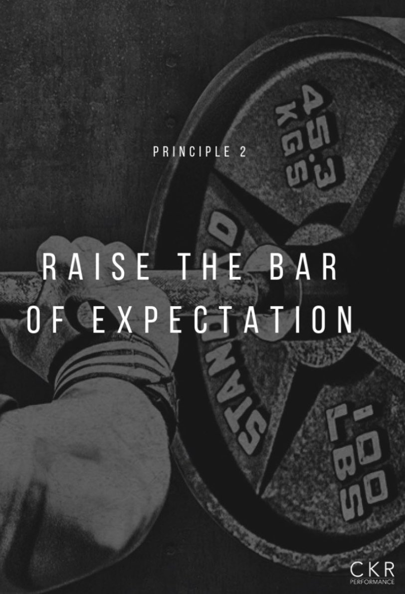 The three <a href="/BenCoker1/">Ben Coker</a> principles of training the senior squad have been encouraged to consider over Christmas.

1) Raise the bar of expectation: It's been a good season so far, but we're only in second gear, let's do something incredibly special in the second half of the season!