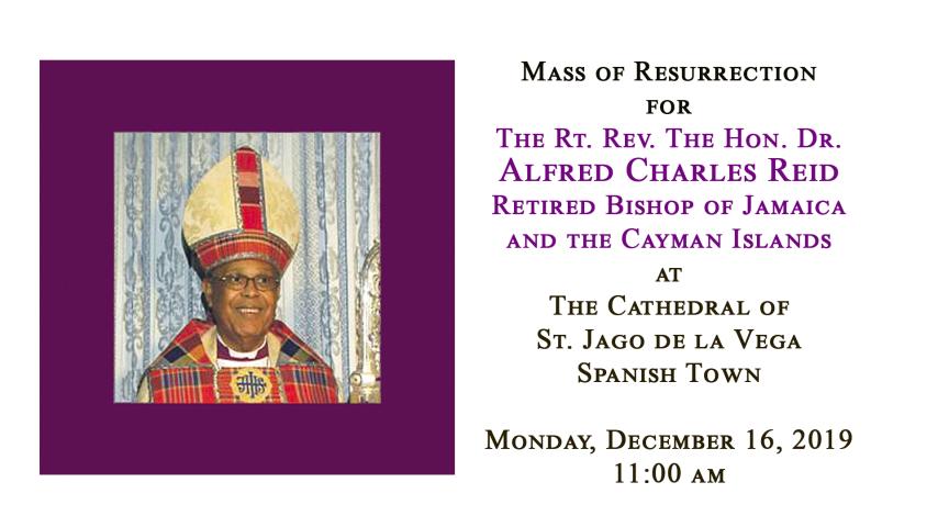 Watch Live the Mass of Resurrection for the The RT. Rev. The Hon Dr. Alfred Charles Reid Retired Bishop of Jamaica and the Cayman Island
go-jamaica.com/live