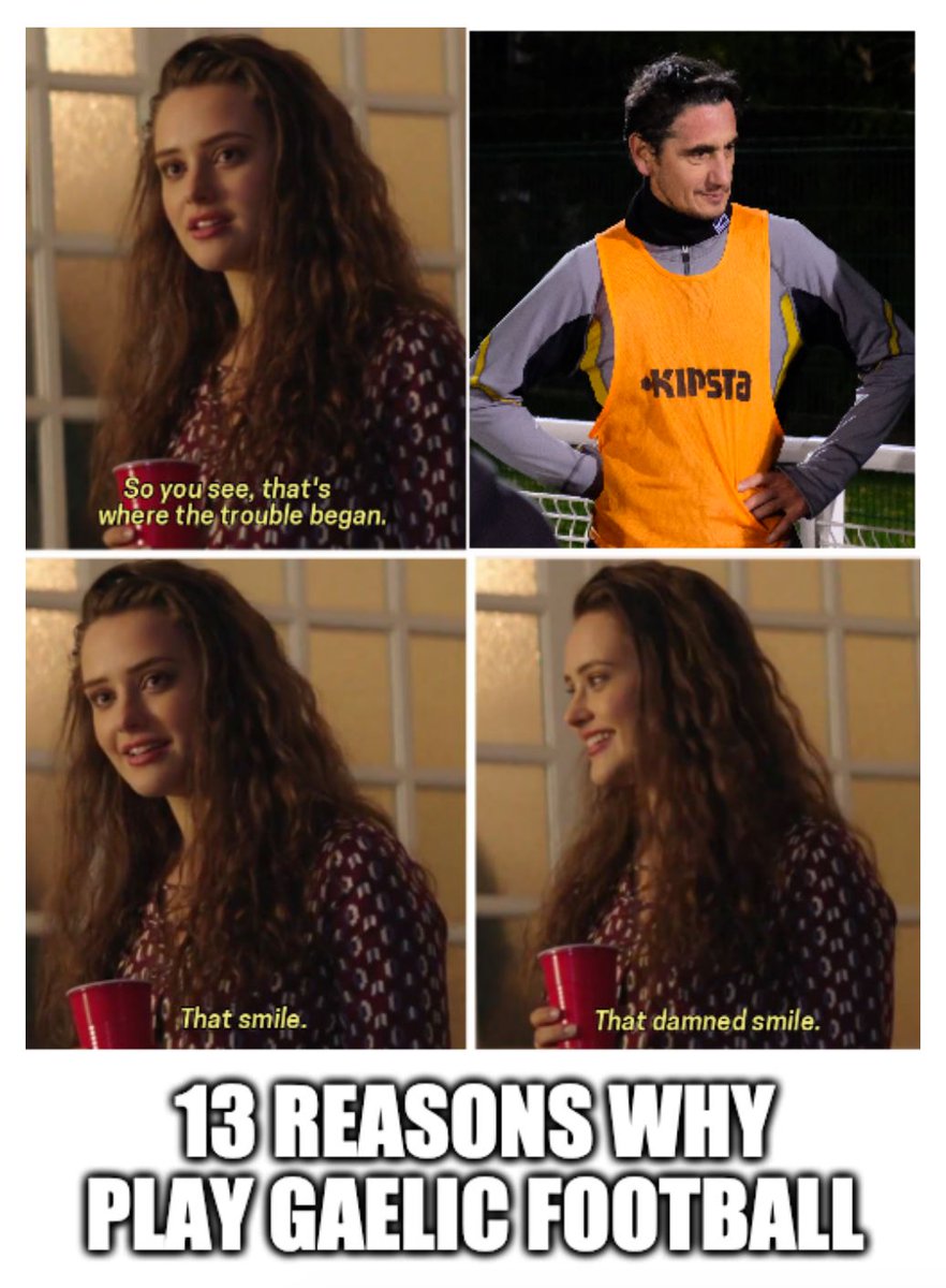 13 Reasons Why you should play #GaelicFootball : 1st one had to be a smile 😍
Dernière séance de #FootballGaélique de 2019 à #Lille ce mercredi à 19h30 à Youri Gagarine (Bois Blancs) #Sports #Irlande #GAA