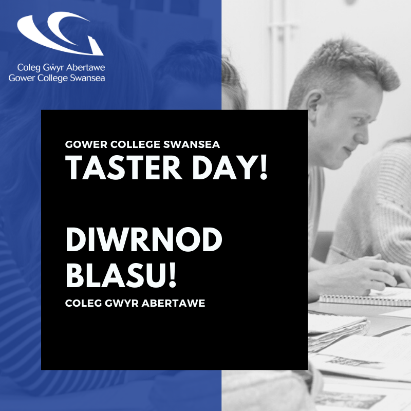 GowerCollegeSwa's tweet photo. We are really looking forward to welcoming @BishopstonSch, @dylanthomas_sch, @Pentrehafod, @pontcompschool and @CefnHengoed to our Taster Day tomorrow!

We hope that you have a fantastic and inspiring day 🙌 https://t.co/sBODBoNUdW