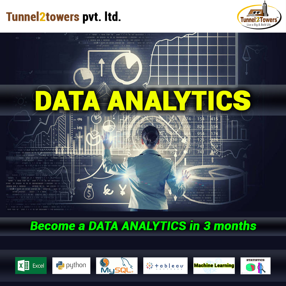 Tunnel2T's tweet photo. Become a data analyst with us, Just one Step Register: https://t.co/Y3IKibWpBm
#DataAnalyst #Python #MySQL #AdvancedMSExcel #Tableau #classroomtraining #businessandmanagement #MachineLearning #statistics https://t.co/hVVQEFtj92