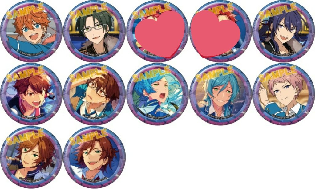 kkkm_aktk's tweet photo. 【交換】あんさんぶるスターズ！
あんスタ キャラバッジコレクション 追憶＊流星の篝火

譲:スバル、敬人、颯馬、千秋(開花前後)、奏汰(開花前後)、宗、斑(開花前後) 各3

求:紅郎(開花後＞開花前)

アニメイトにて3box予約済みです。検索からもお気軽にお声かけください。 https://t.co/SIiGiwDavV