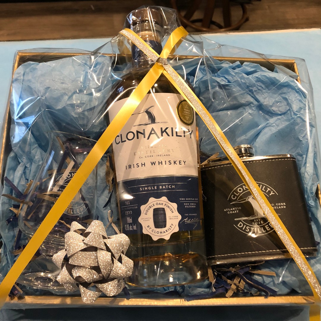 Clonakiltydistillery On Twitter: Christmas Hampers, The Ultimate Whiskey  Gift! Available In Store, Open 7 Days A Week. Whiskey Hamper €83. Gin  Hampers €72. Https://T.co/Wzztasmtck / Twitter