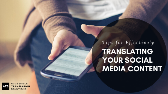 ATranSolutions's tweet photo. https://t.co/jDoWMUVD4M Tips for Effectively Translating Your Social Media Content https://t.co/WENlcR1kjW