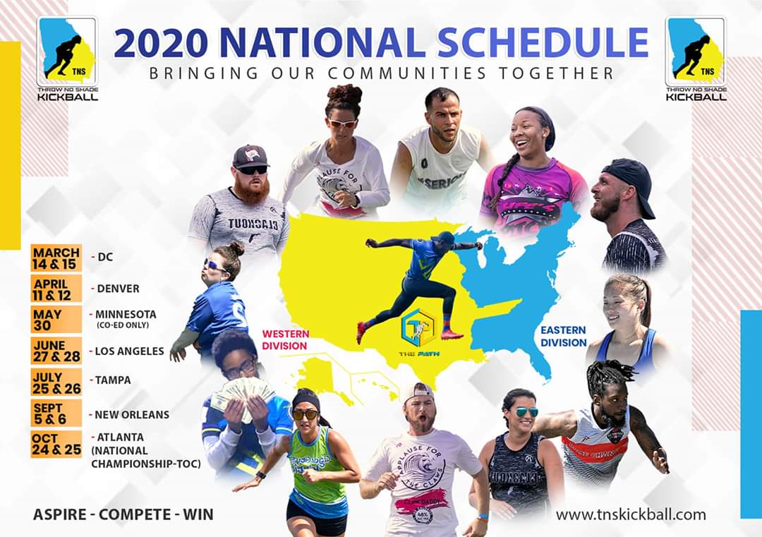 ThePathCircuit's tweet image. Join The Path 2020. The future of competitive kickball!