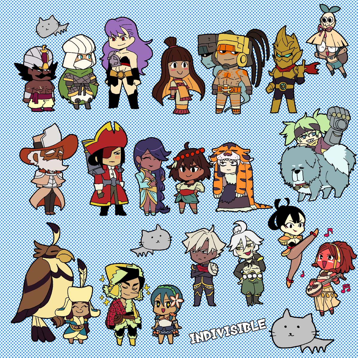 Indivisible全実績解除、隠しボス倒した！超楽しかったし、どのキャラも癖強くて大好き…😭
音楽もいいし、アニメも最高だし超好きなゲームでした！ずっとやっていたい…
DLCと日本版家庭用待ってます🙏
#Indivisible #IndivisibleRPG