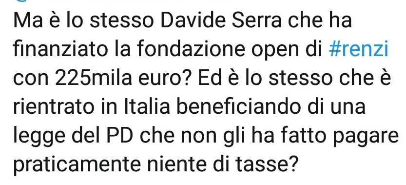 pieroomega's tweet photo. Toh, @davidealgebris...questo personaggetto non mi è nuovo! 🤔🤔🤔 #Renzi #OpenEuro
#ItaliaViva https://t.co/3xdVPmKu8u
