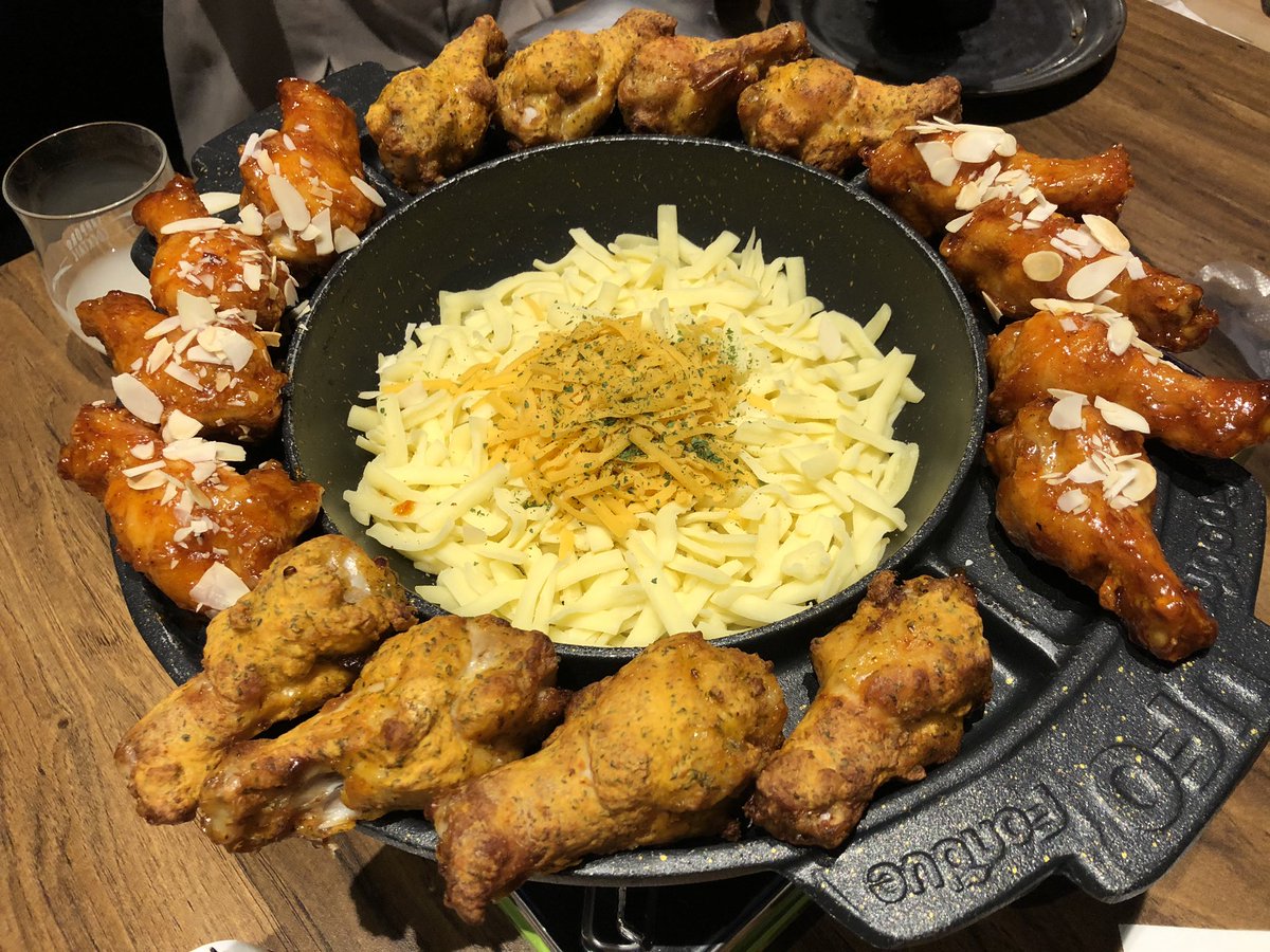 すず Suzu Trip 福岡 韓国 V Twitter ヤンニョムチキンがちゃんとヤンニョムチキンの味だった Uber Eatsも出来るみたいなので 今度頼もうかな グッネチキン大名店 グッネチキン