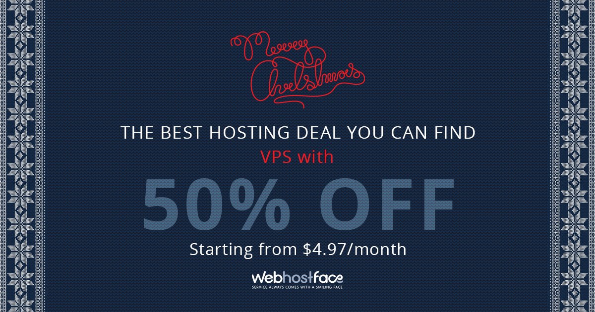 🎄WebHostFace has the best #holiday #HostingDeals! #VPS now at 50% OFF!🎄webhostface.com/christmas-host…