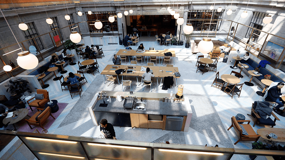 thenottspace's tweet photo. Scalability, predictability and community- just a few of the reasons your business will benefit from operating from a coworking space like The Nott! Email ambassador@thenott.space to schedule a tour! #theNott #success #grossepointe https://t.co/Vv1rmu3JL6