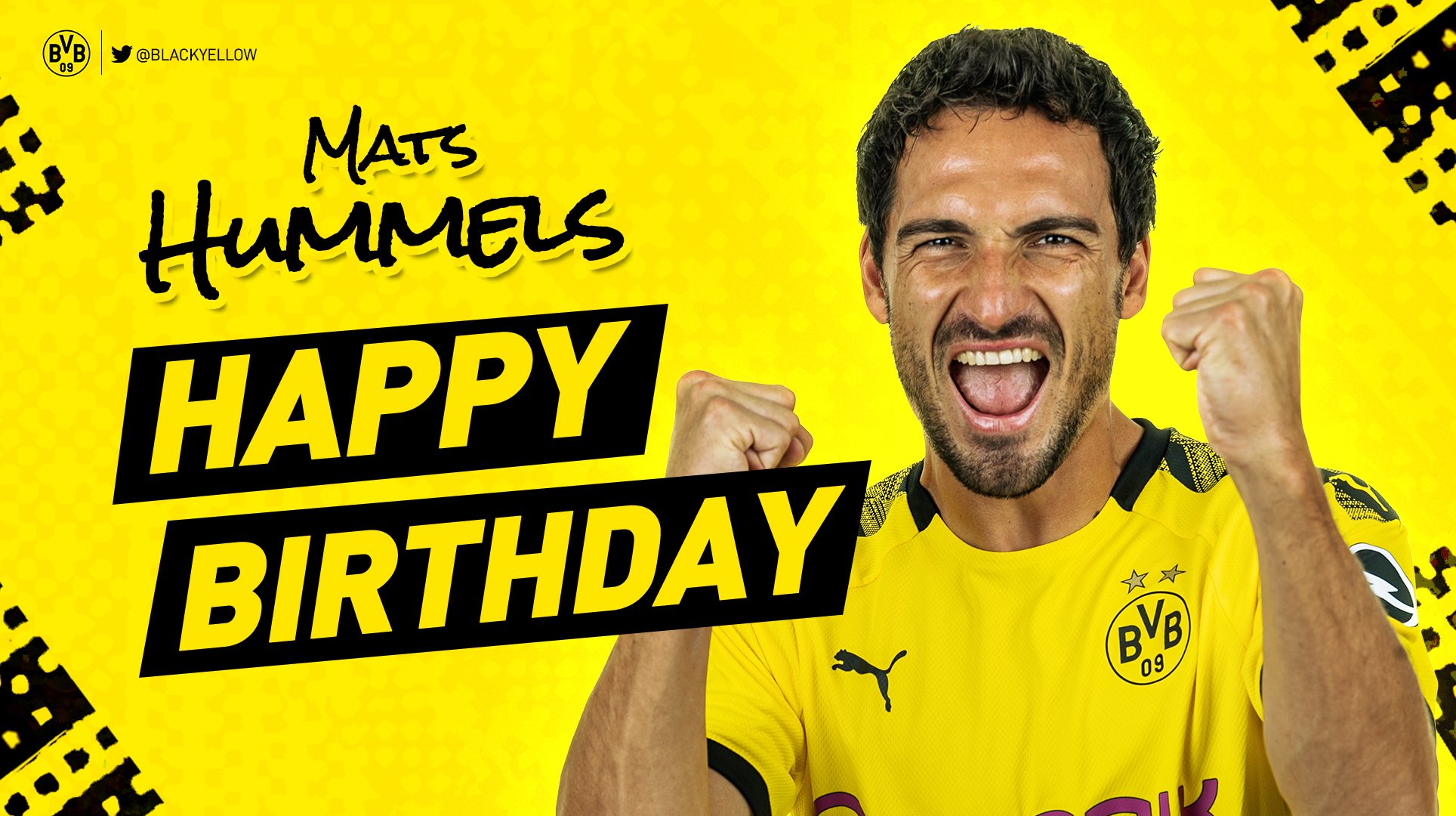 Happy  birthday, Mats      BVB 
