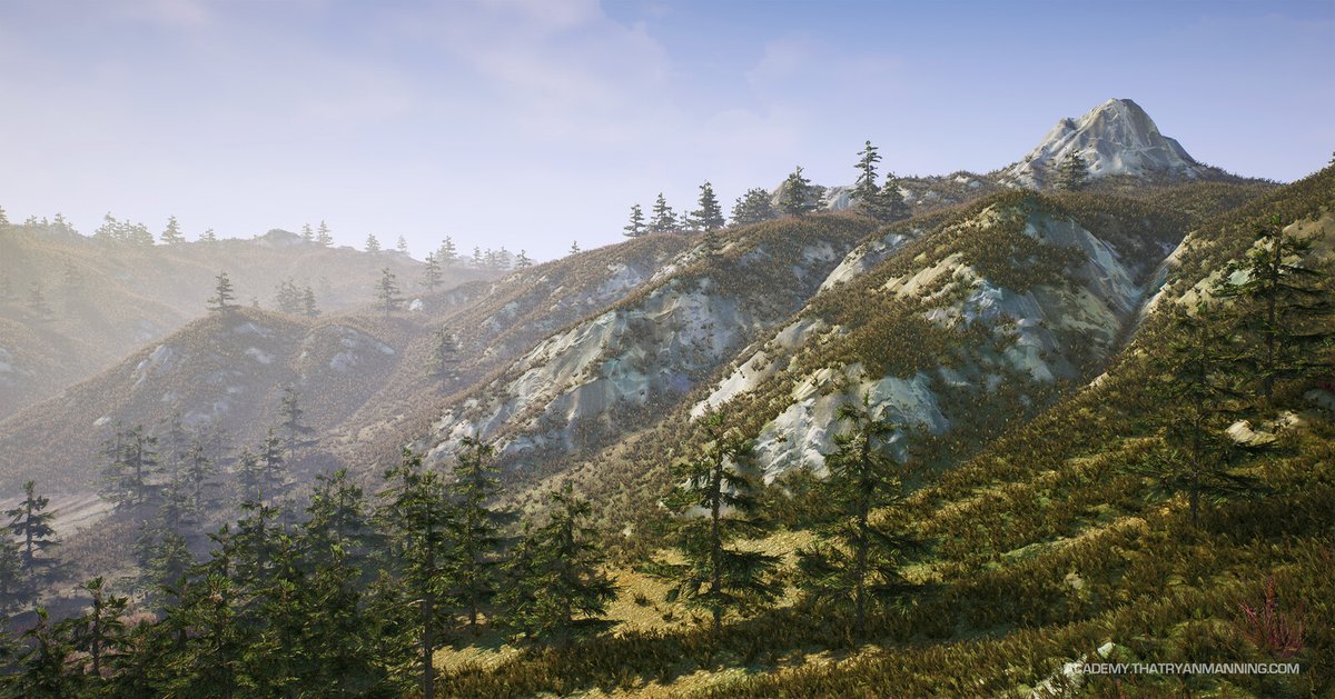 Check out my newly released masterclass on UE4 Terrain Generation. You can grab all the files and instructional videos here: https://acad...