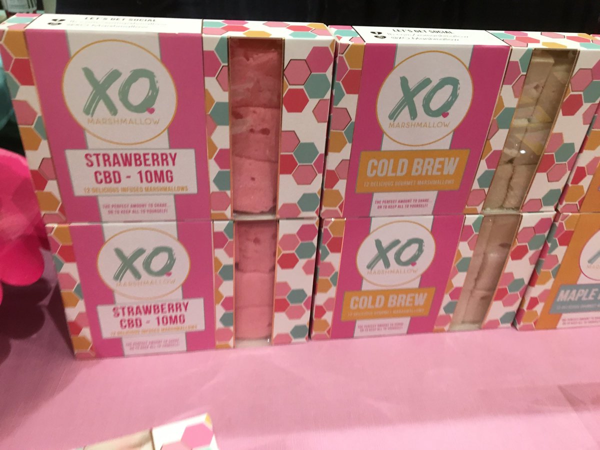 Spotted at ⁦<a href="/randolphmarket/">Randolph St. Market</a>⁩: ⁦<a href="/XOXOmarshmallow/">XOMarshmallow</a>⁩ offered gourmet marshmallows with #CBD. They also partnered with ⁦<a href="/passionhousecr/">Passion House Coffee</a>⁩ on #ColdBrew #Coffee marshmallows. #randolphstreetmarket
