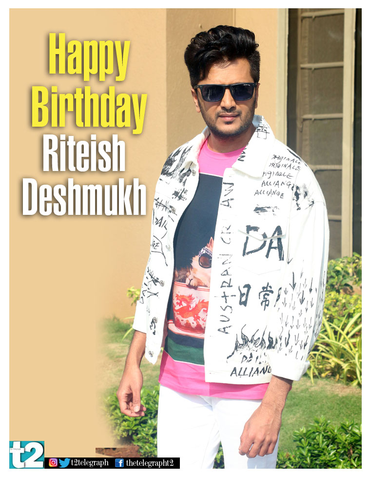 He never fails to tickle our funny bone. Happy birthday, Riteish Deshmukh! Keep the laughs coming! 