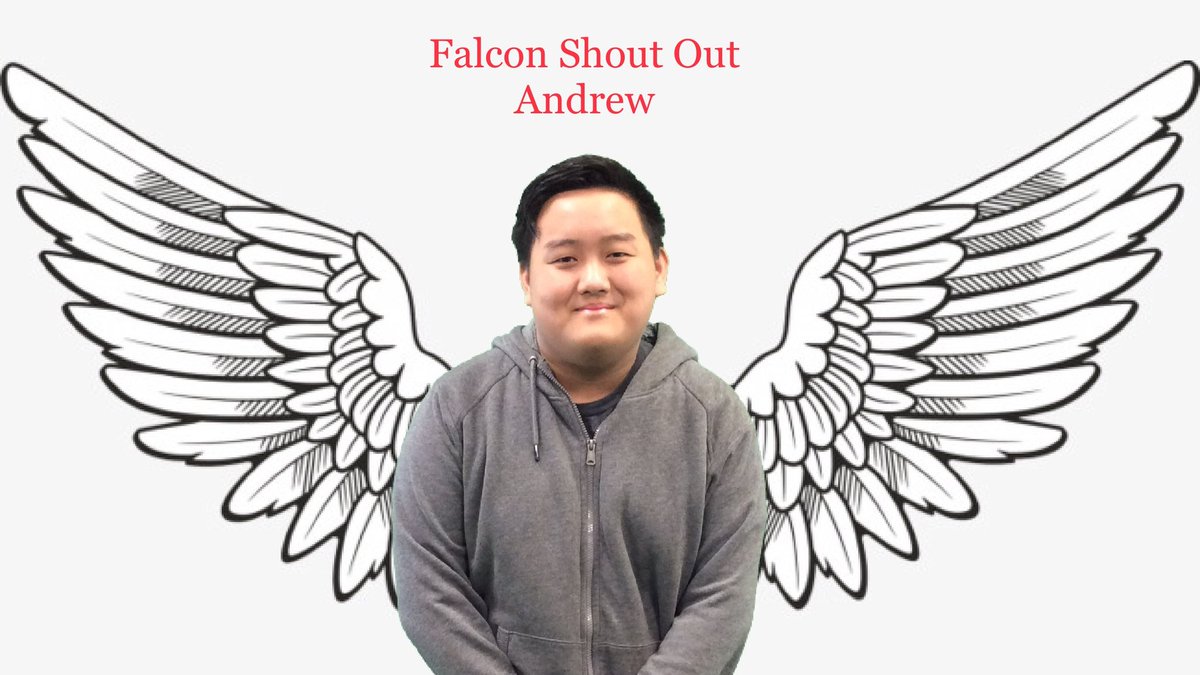 Congrats to Olivia and Andrew our Falcon Shout winners from last week.  Way to represent The Creek Code #AllInForTheCreek #BeAwesomeToday