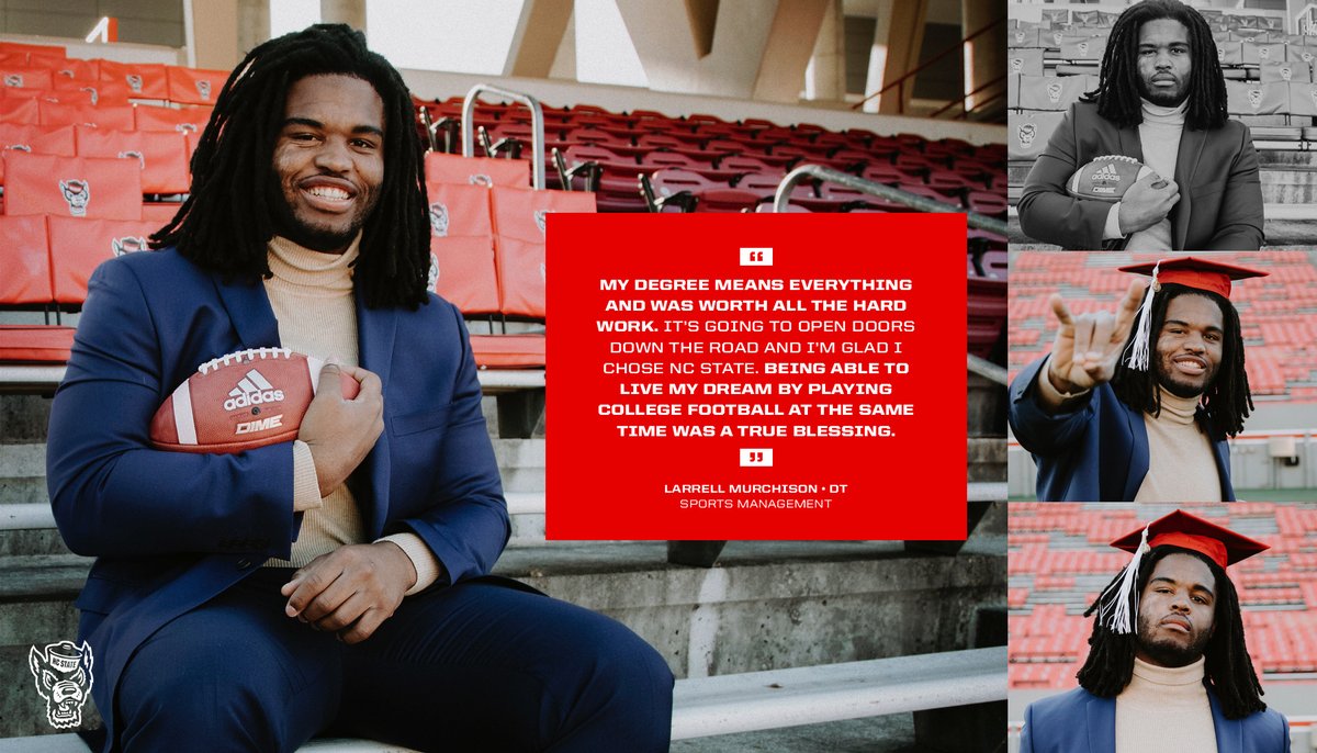 'Being able to live my dream ... was a true blessing.' @Murchboy92 

#1Pack1Goal 🎓🏈