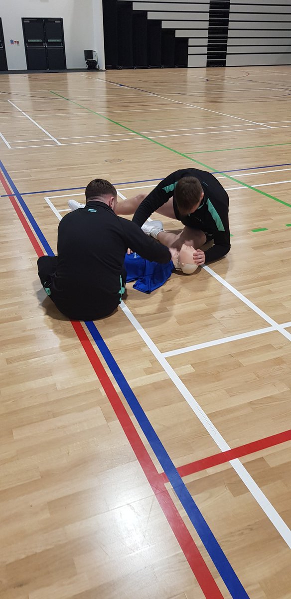 Waz_CC's tweet photo. First aid training 🚑 complete ✅!! #trainedtosave @tynewearsport https://t.co/PA7tIOwAKo