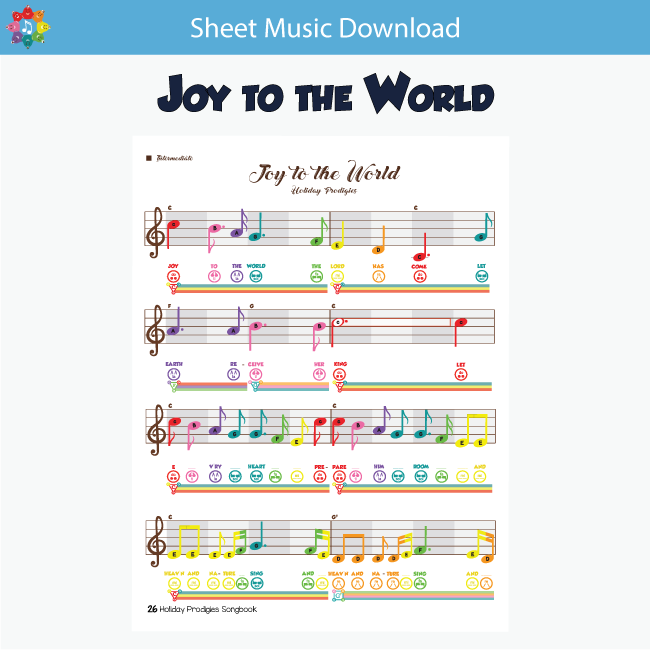 More FREE #SheetMusic has landed! This time, we're celebrating Christmas with a C Major Classic, #Joytotheworld. Happy Musicing!

prodigiesmusic.com/sheet-music