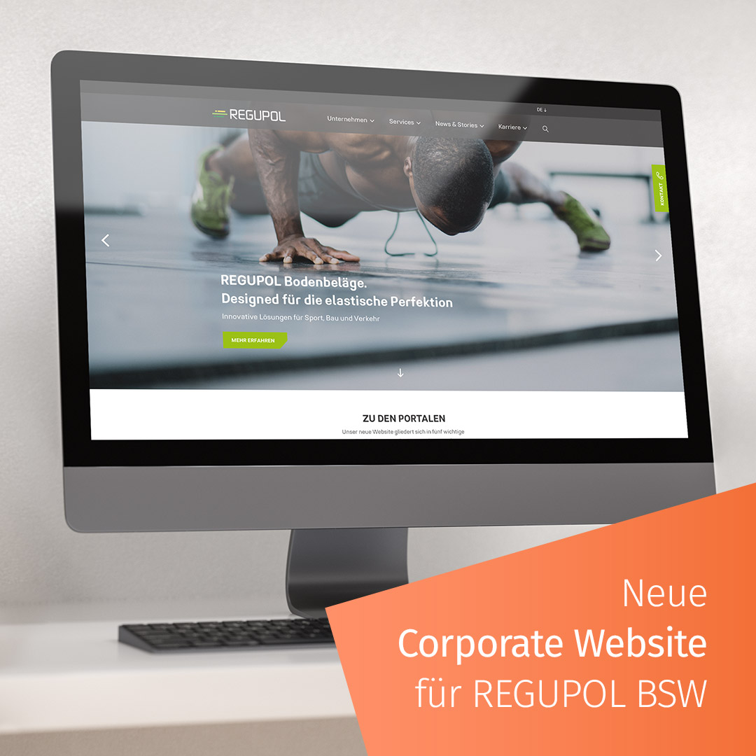 Über eine Website Neu- und Bestandskunden gleichermaßen erreichen? 🧐 Challenge accepted! 💪 Wie uns das bei der neuen Corporate Website für REGUPOL BSW gelungen ist, könnt ihr hier nachlesen ➡️ bit.ly/2RWKEPr