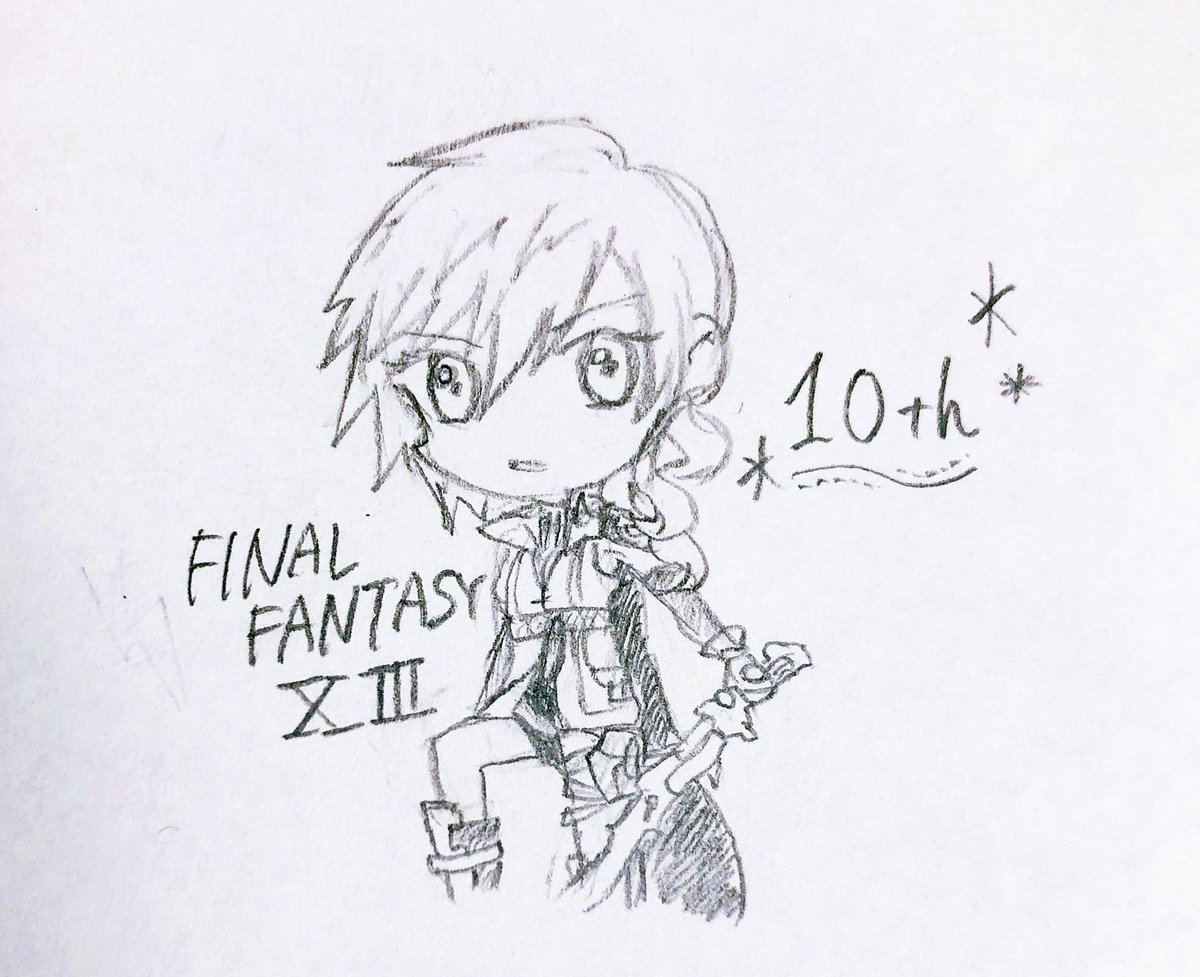 Electronica524's tweet image. おめでとう落書きを…
ワイの人生狂わせたゲームじゃあ…
#FF13