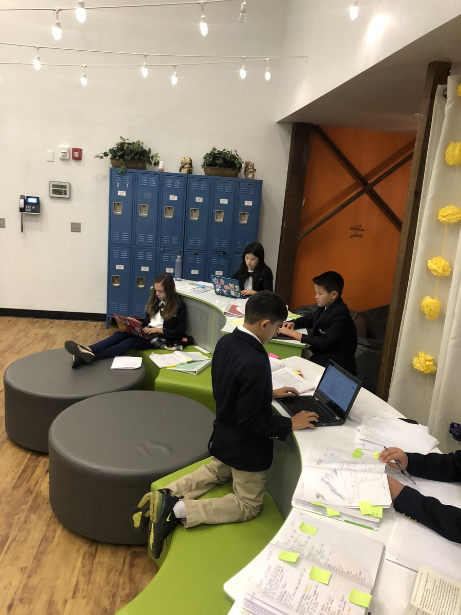 IST_PYP's tweet photo. Our middle school lounge is a favorite amongst our @ibmyp students. Thanks to @Furnware, our students have the perfect collaboration space. Who doesn’t like to lounge while they work and collaborate? https://t.co/ODkP5W1Fvf