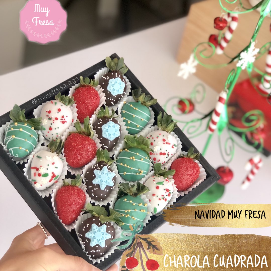 Quien no quiere este regalo de intercambio? 😍🍓🍫