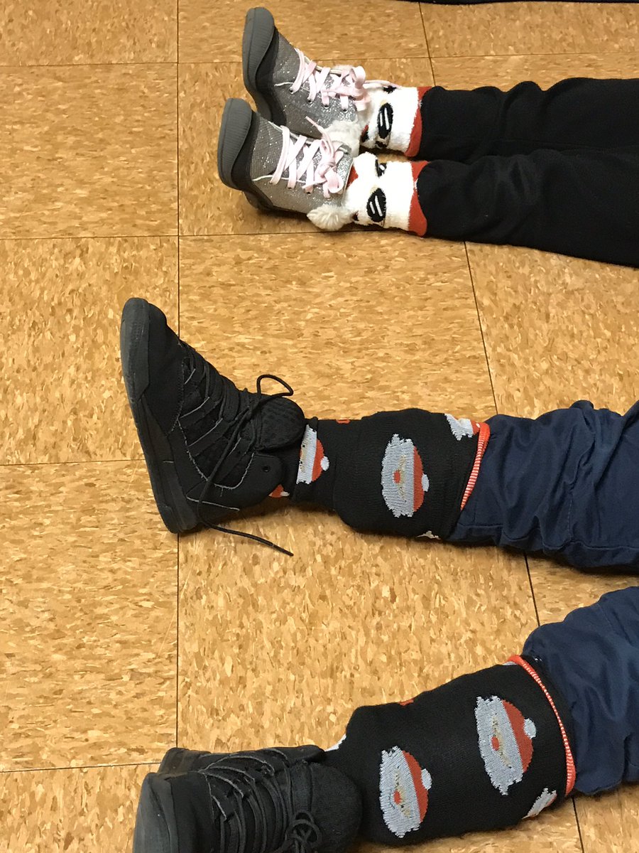 Day 1 of an awesome week! Kicking it off with super cool holiday socks!!!!