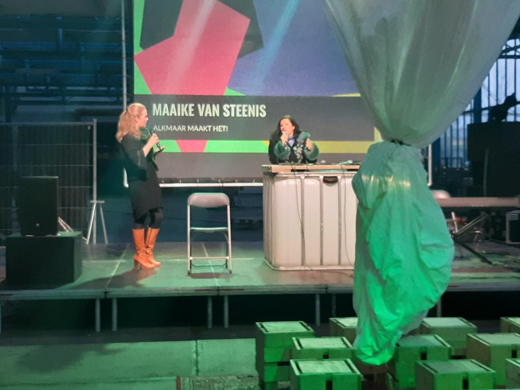 Alkmaar Maakt Het festival,  Drukkerij in Oudorp Alkmaar. Inspirerend en informatief! Tot 18.30 uur