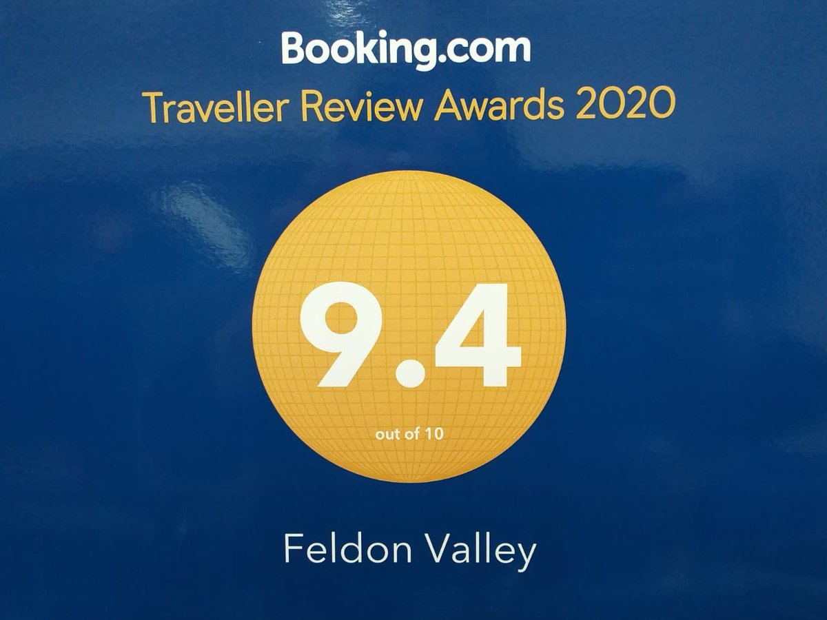 FeldonValley's tweet photo. Our guests have spoken - we’re proud to have received a fantastic @bookingcom rating for 2020! 
#morethananumber https://t.co/Sz38mvqjN2