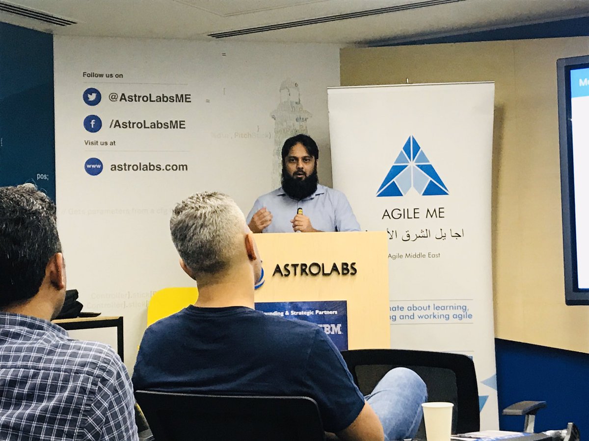 First Meetup in dubai @agileme #agileme @AstroLabsME