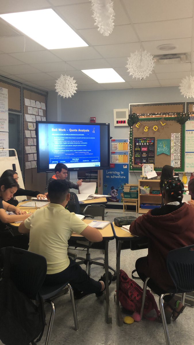 KeysAVID's tweet image. We Are AVID- We are Leaders!  Quote analysis in @AVIDExcel with @KLSTornados #IntELLigent @AVID4College