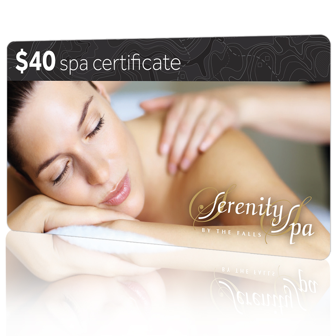 Get your #Holiday shopping done at the Spa 🎁 Receive a $40 voucher with every $100 gift card purchased ✨
.
#NiagaraFallsSpa #MarriottFallsview 
.
serenityspabythefalls.com/promotions