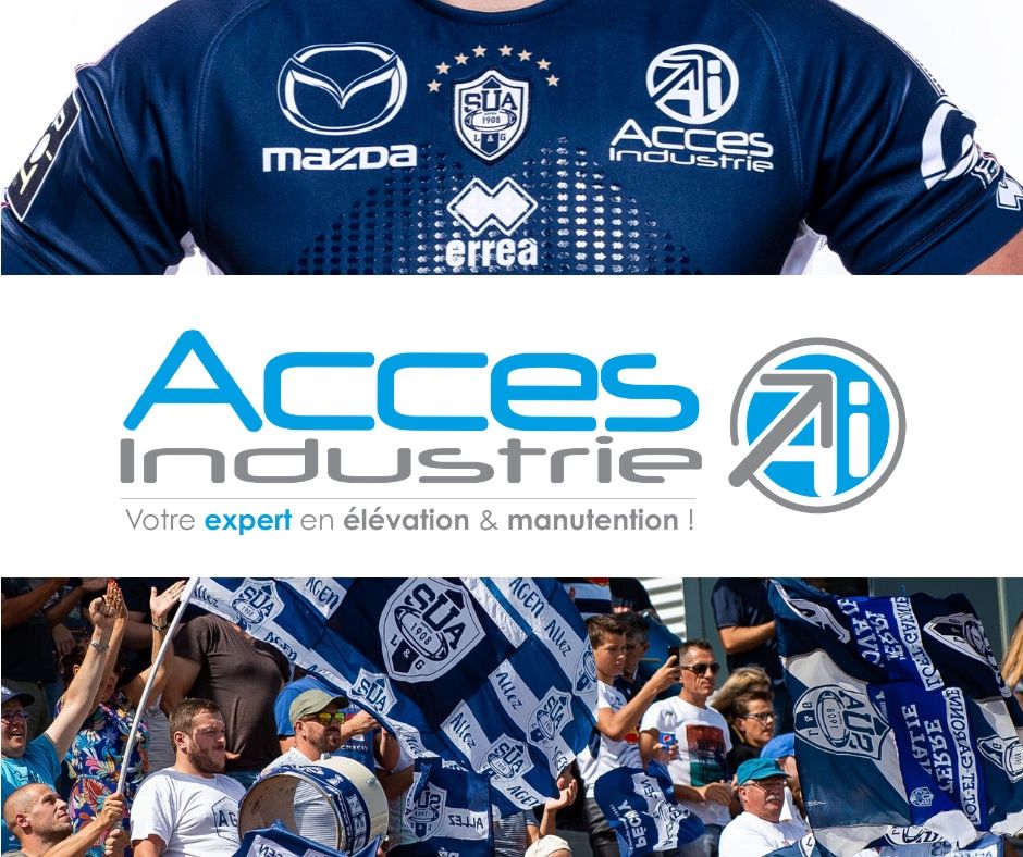 agen_rugby's tweet photo. Le Club remercie très chaleureusement le parrain du match @AccesIndustrie pour toutes les animations à leur initiative pour le Derby ! 

🏉400 goodies en tribunes &amp; 5000 tap-taps !

🎟️ Tickets à gratter sur leur showroom = Tirage au sort de 3 gagnants avant le coup d'envoi ! https://t.co/z5jdsmashI