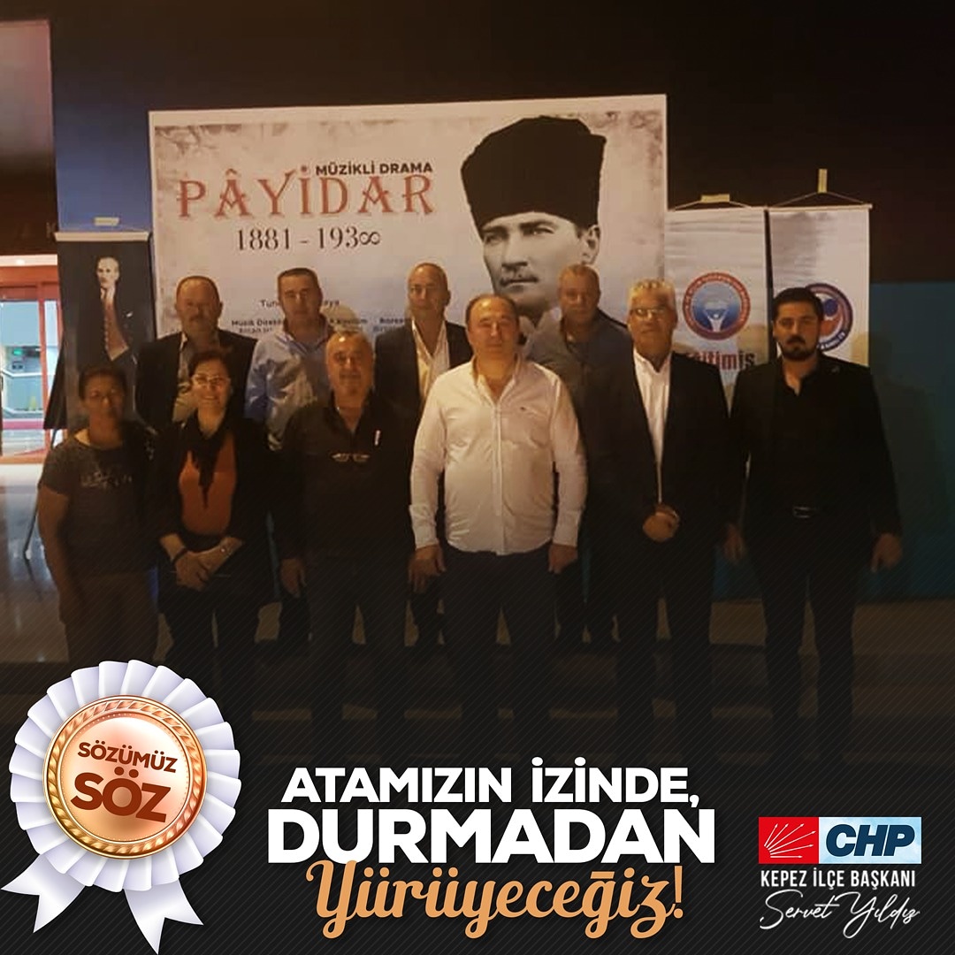 Atamızın İzinde Durmadan Yürüyeceğiz.
#DaimaİzindeyizAtam