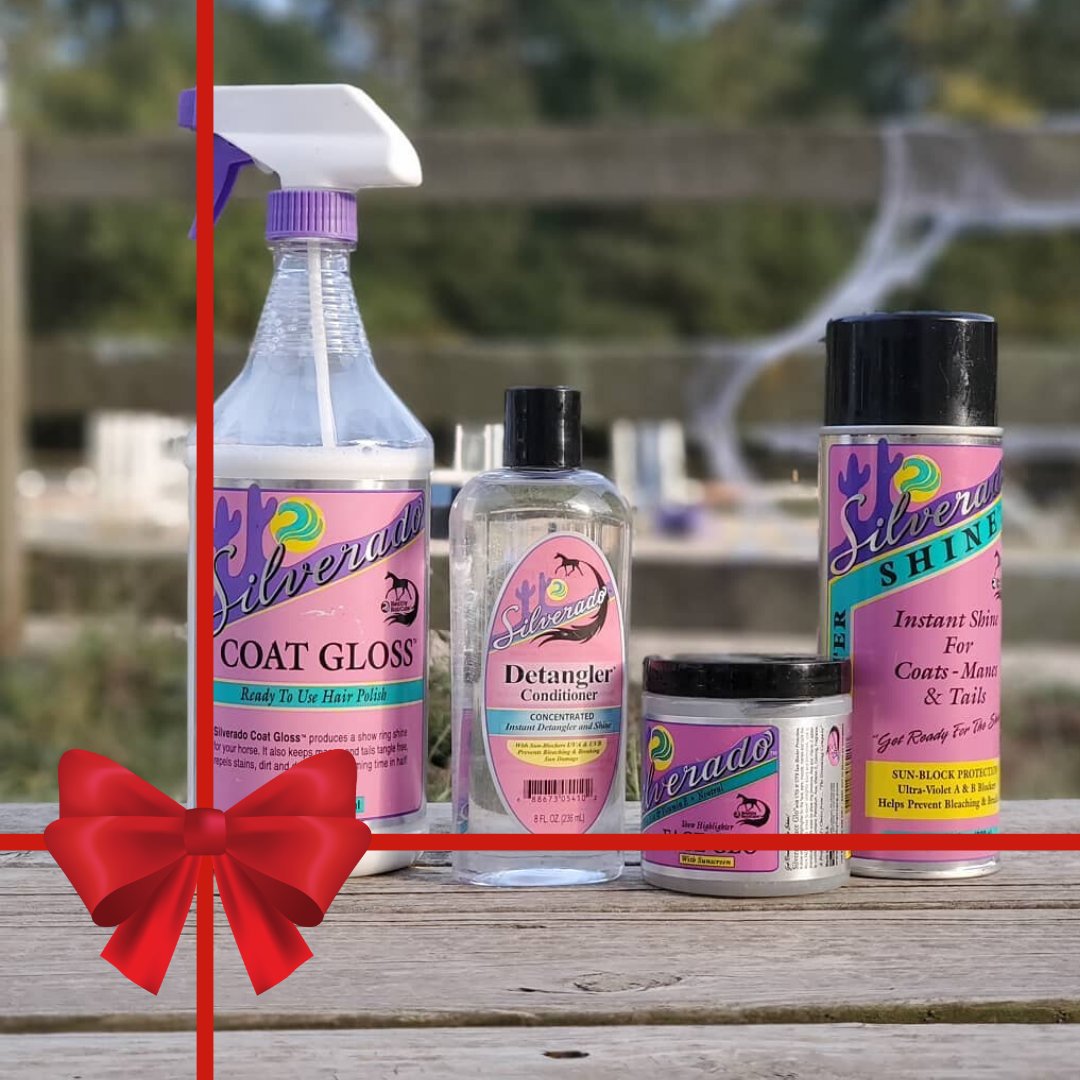 Day 16/24 --  Only the VERY BEST for your horse to show their best! Get the extra edge in the show ring with the Silverado collection from <a href="/horse_grooming/">Healthy HairCare Products</a>