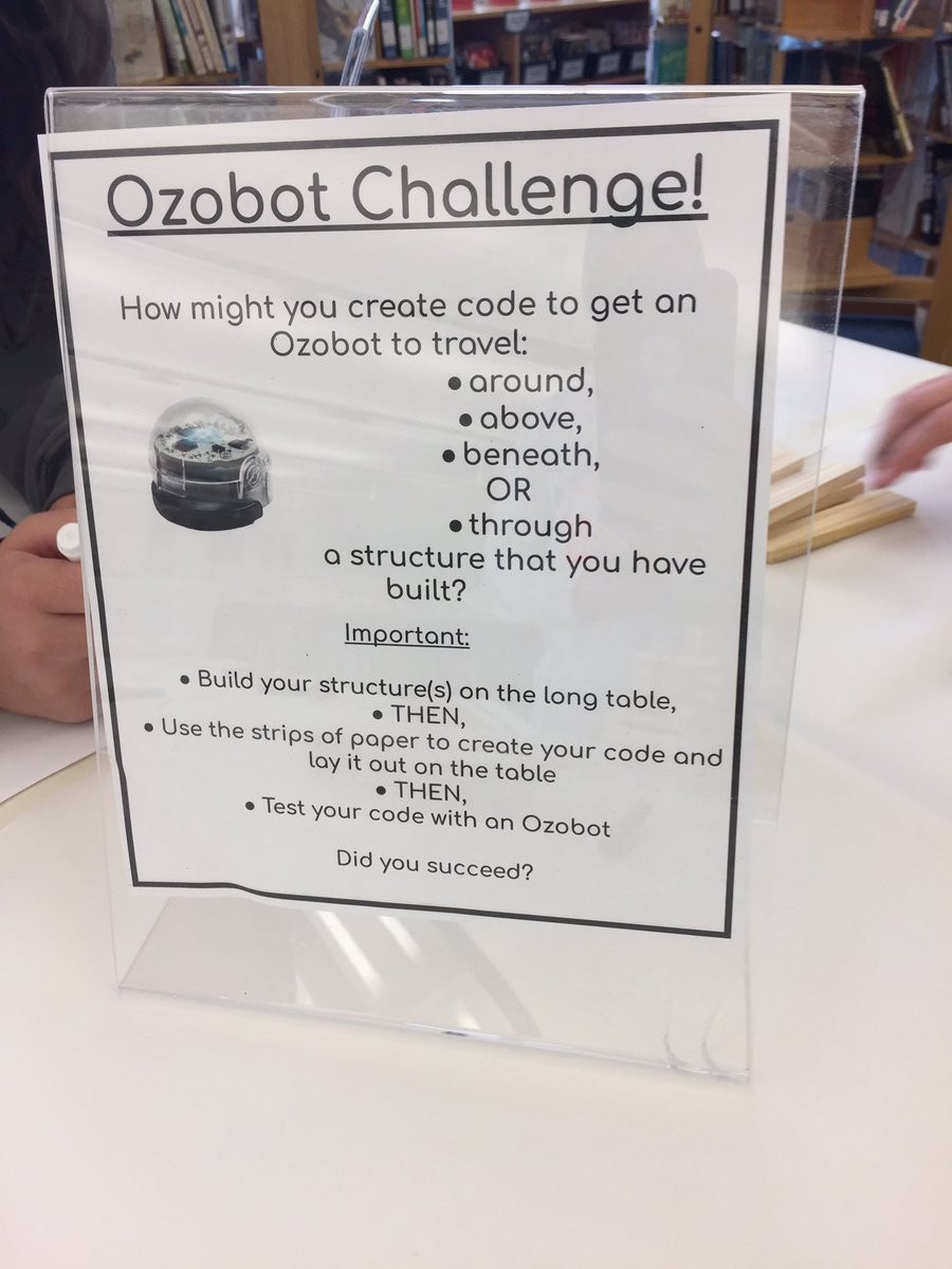 WilshireLibrary's tweet image. Our kindergarten friends worked really hard on the final @Ozobot challenge in our #MonthOfCode! Still working on getting our #codes to work the way we want them to- this requires practice, patience &amp;amp; fine motor skills...but they continued to refine &amp;amp; didn’t give up! @WilshireES