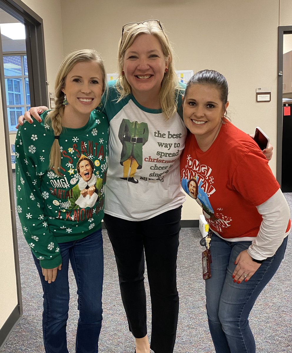 TISDWES's tweet photo. Our staff loves the movie Elf...the best way to spread Christmas cheer is singing loud for all to hear!!! https://t.co/9kIok2v2ko