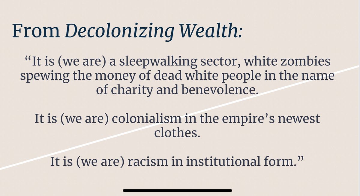 alejandramontyb's tweet photo. Days after speaking about #racialequity &amp; philanthropy at #GoogleNextGen, I’m reminded that foundations still have such a long way to go. And really, they ain’t shit. https://t.co/3TpbqKtVGf